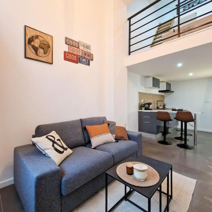 Apartamento L'Atelier B Magnifique Loft Avec Terrasse Privee Saint-Etienne  Exterior foto